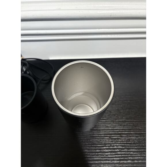 Sharper Image USB Powered Heated Mug, Double Insulated, Heated Base, Black 14 oz - Picture 3 of 4